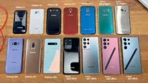 Giới thiệu tổng quan về các dòng điện thoại Samsung cảm ứng hiện nay