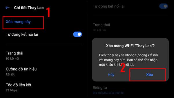 Quên mạng Wi-Fi, Kiểm tra mật khẩu và Cập nhật phần mềm/driver