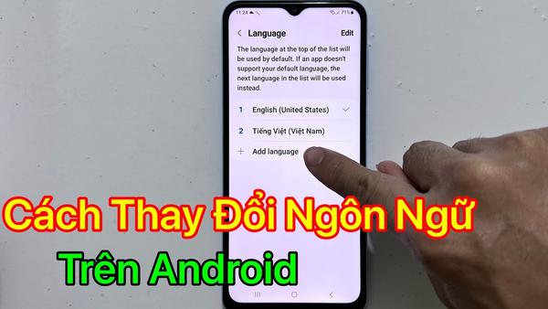 Hướng dẫn thêm ngôn ngữ mới vào danh sách