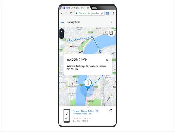 Cách 1: Sử dụng Samsung Find My Mobile (Tìm di động của bạn)